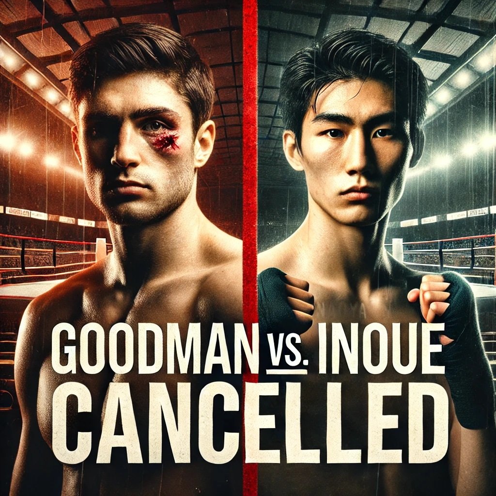 Goodman vs Inoue Canceled: Injury Forces Postponement