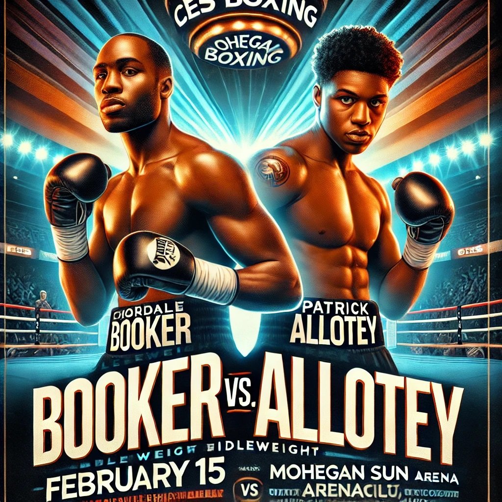 February 15 Fight Night: Booker vs Allotey Battle Announced