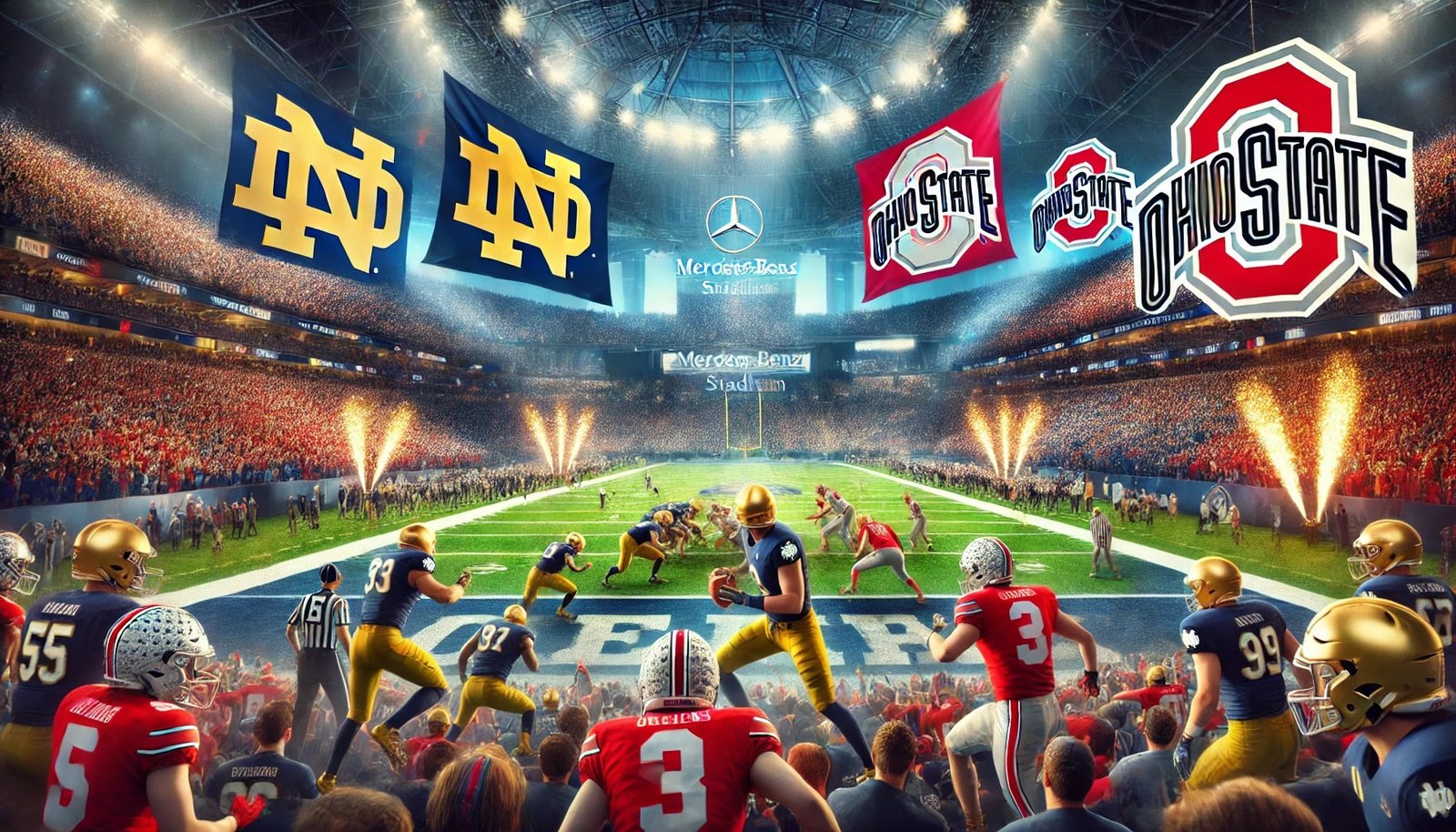 Notre Dame vs Ohio State: A Historic Showdown for the 2024-25 CFP Championship