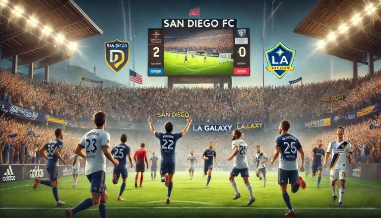 San Diego FC vs LA Galaxy: Historic 2-0 Win for Expansion Team
