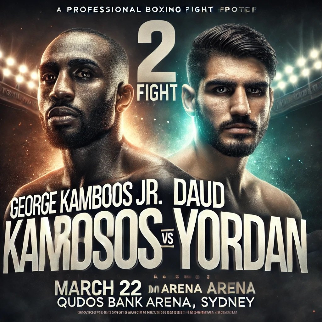 Kambosos vs Yordan Official: Fight Night in Sydney on March 22