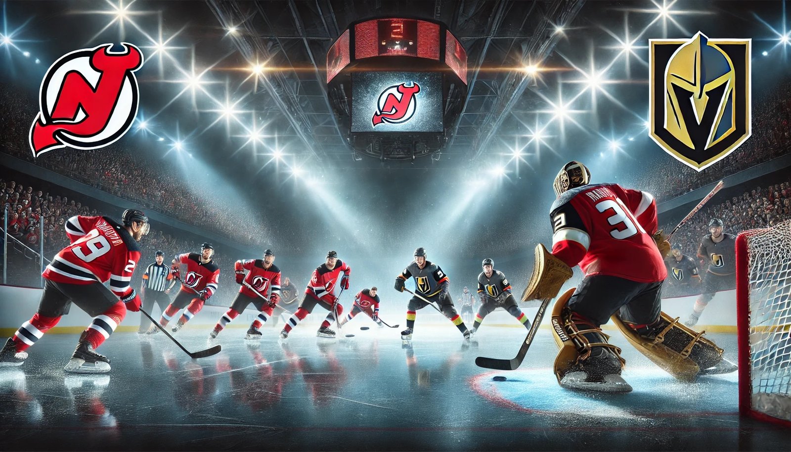 Jack Hughes Goes Down as New Jersey Devils vs Vegas Golden Knights Ends in 2-0 Defeat
