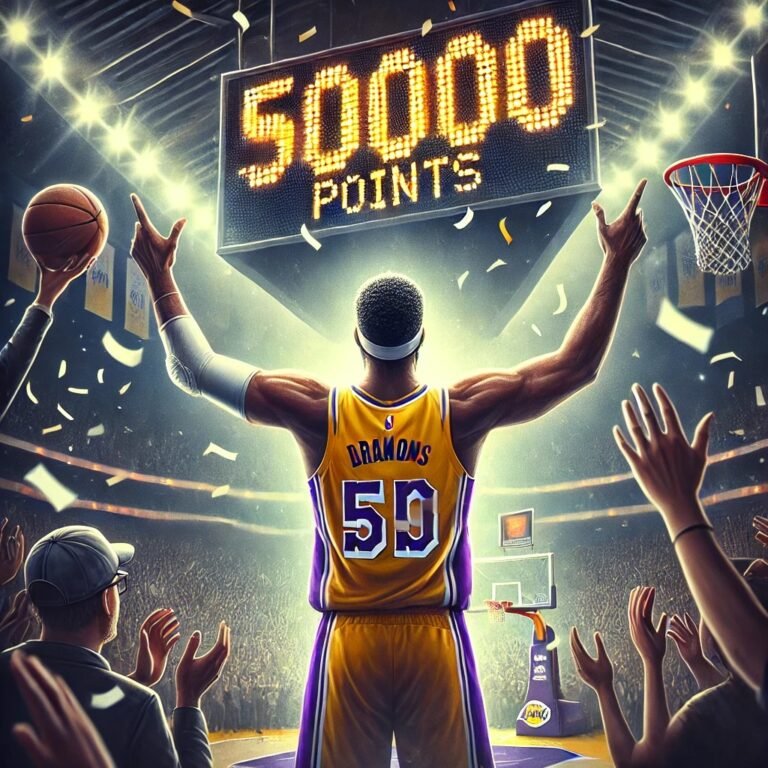 The King Reigns Supreme: LeBron James Reaches 50K Career Points in NBA History