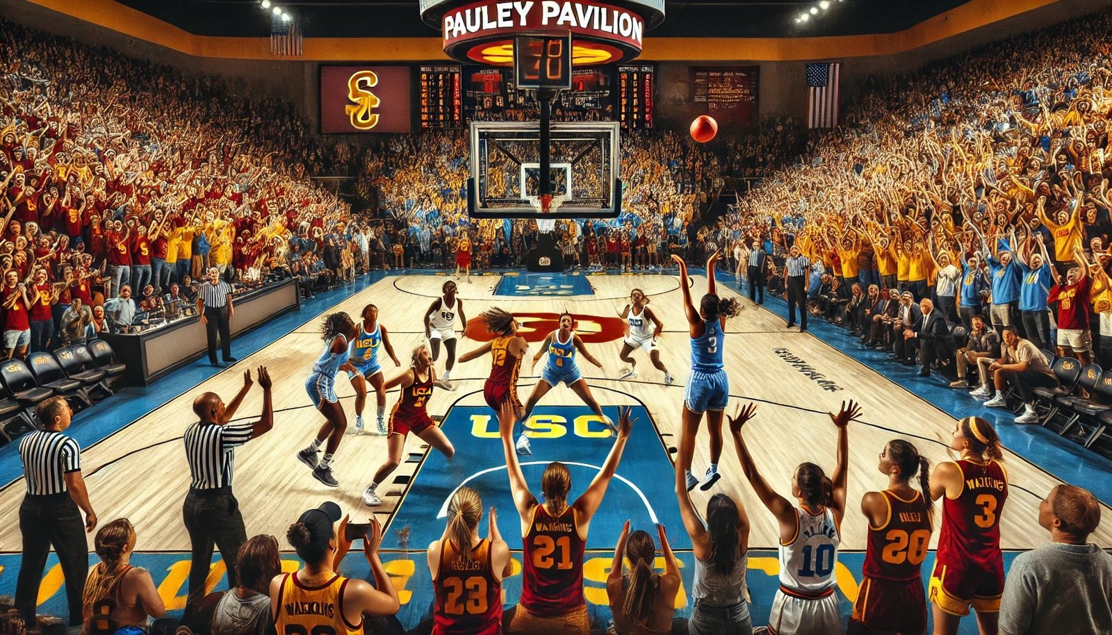 USC vs UCLA Clash: Watkins 30-Point Performance Seals Big Ten Crown