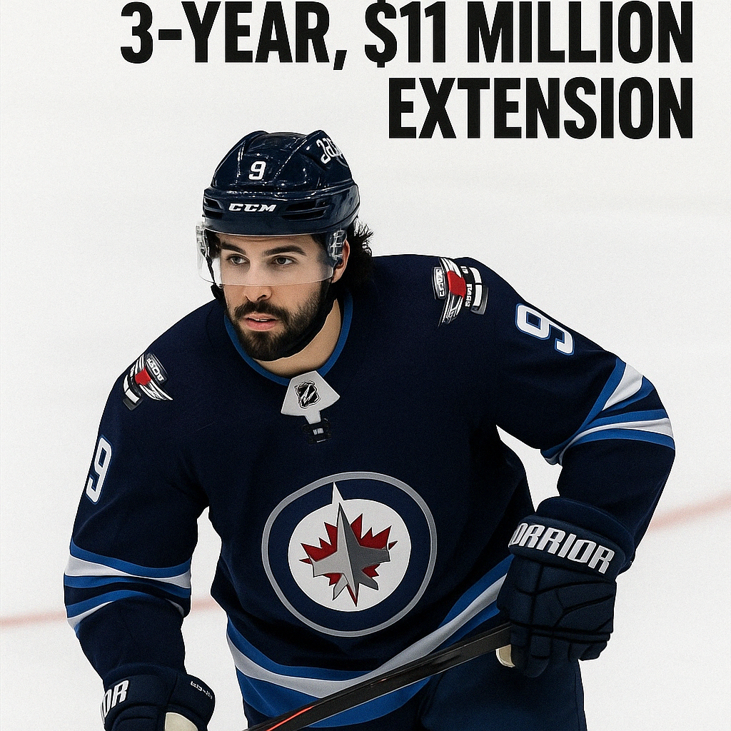 alex iafallo - Winnipeg Jets Reward Alex Iafallo with 3-Year, $11 Million Extension