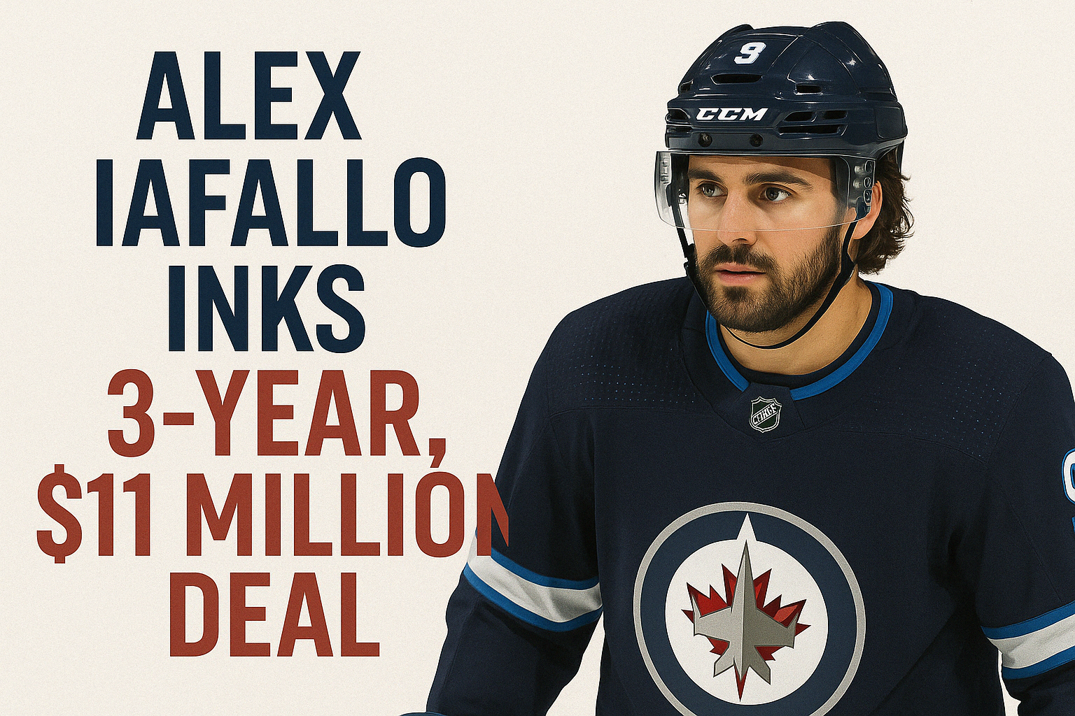 Winnipeg Jets Reward Alex Iafallo with 3-Year, $11 Million Extension