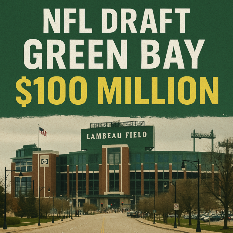 Green Bay Set to Score Big with $100 Million NFL Draft Impact