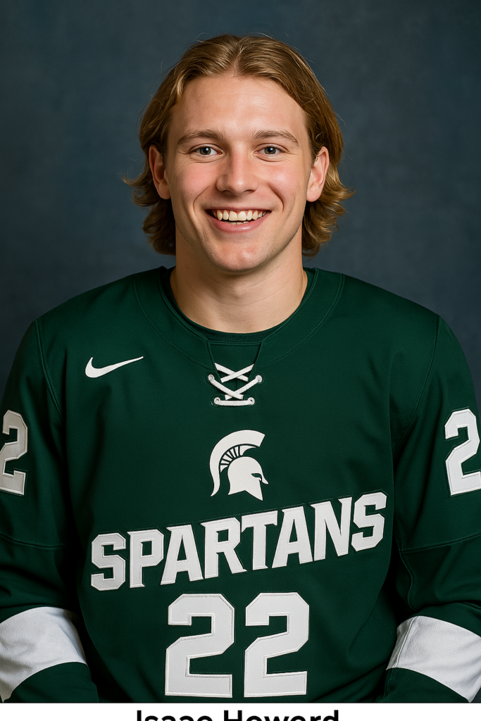 Isaac Howard Leads Michigan State to Glory, Wins Hobey Baker