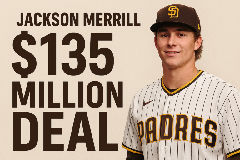 Jackson Merrill Hits IL Just One Week After Padres’ $135 Million Deal