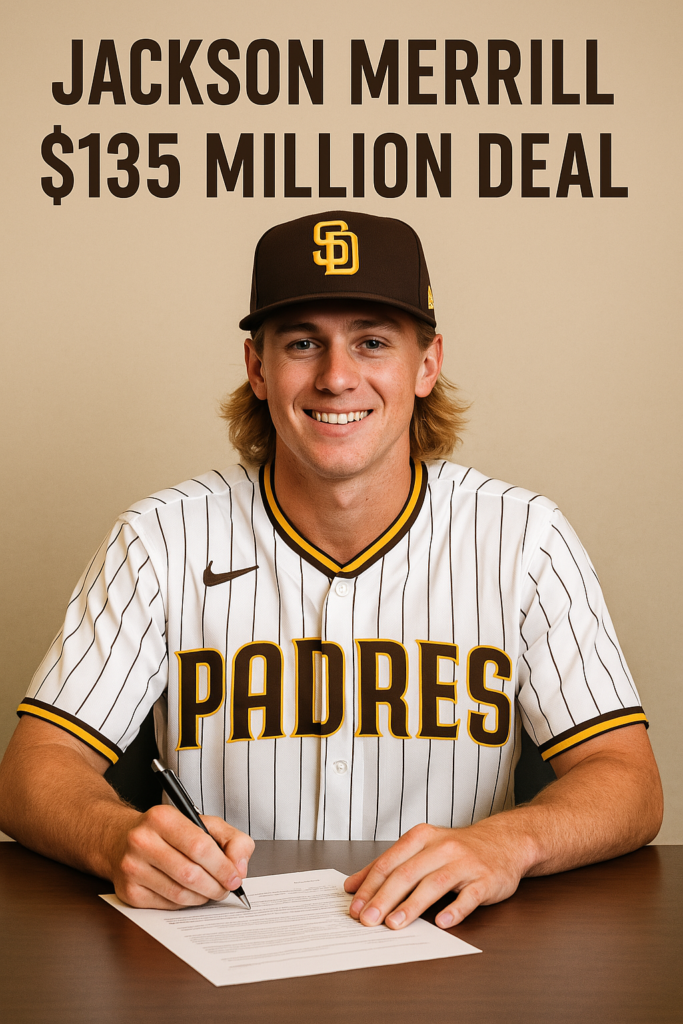 jackson merrill - Jackson Merrill Hits IL Just One Week After Padres’ $135 Million Deal