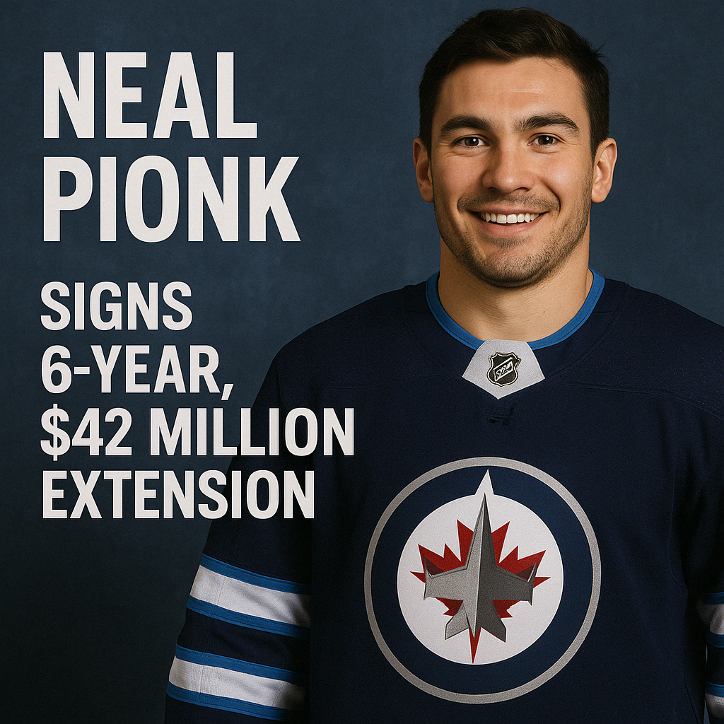 Neal Pionk, Jets Agree to 6-Year, $42 Million Contract Extension
