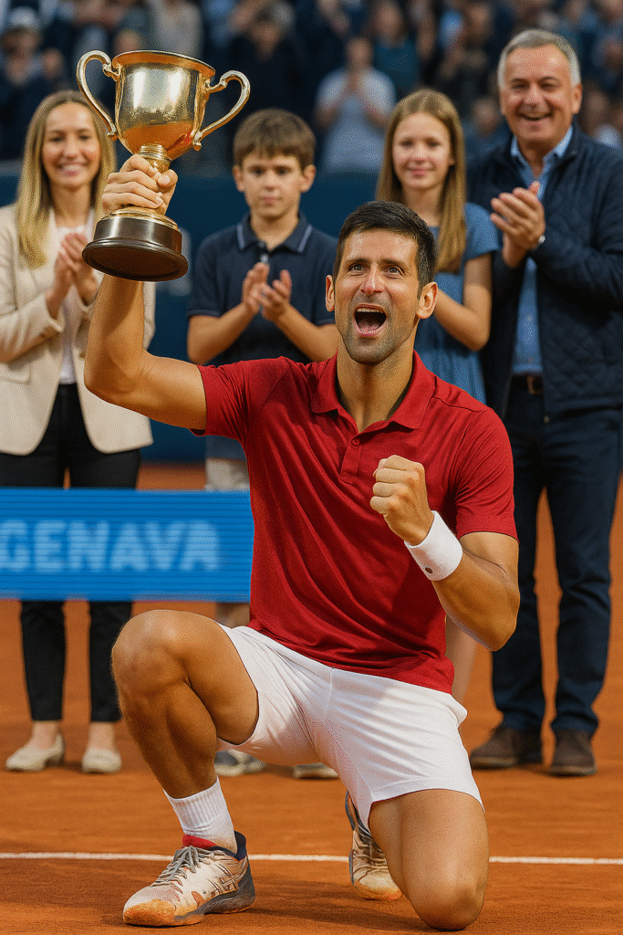 novak djokovic - Novak Djokovic Wins His 100th Title—and It Was Anything But Easy
