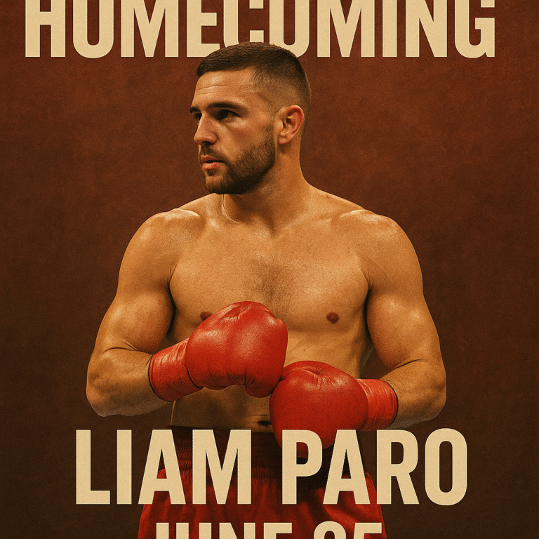 Liam Paro’s Homecoming Isn’t Just a Fight—It’s a Full-Circle Moment