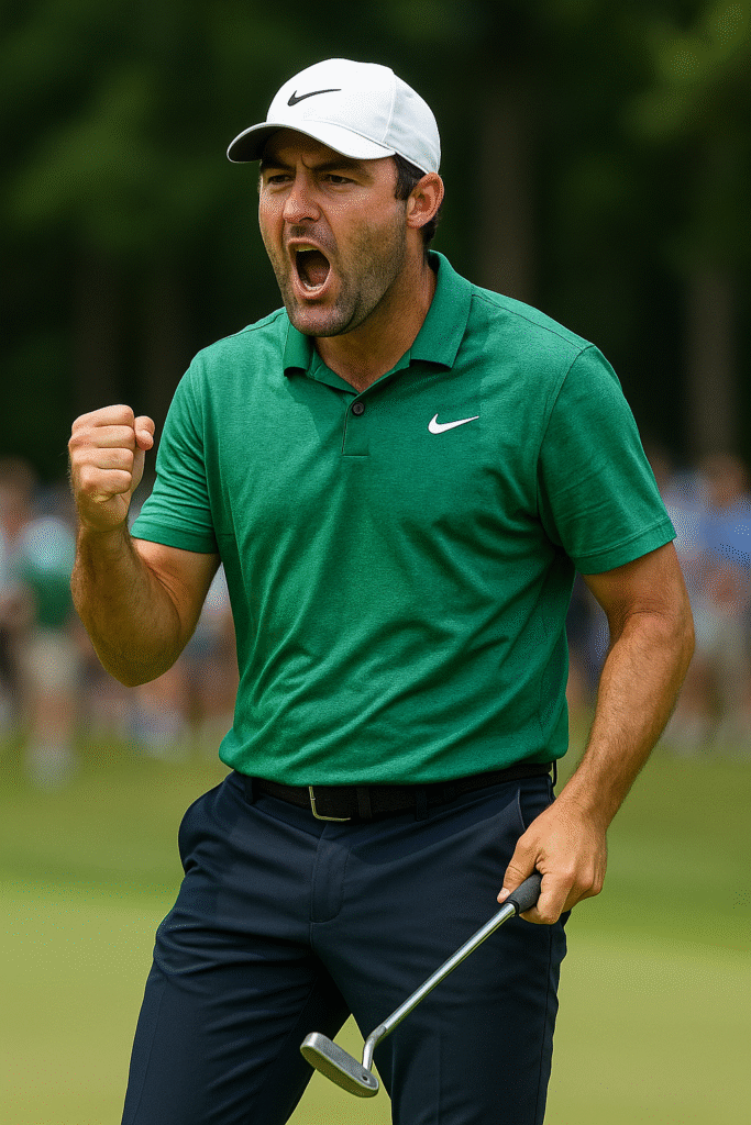 Scottie Scheffler’s Late Surge Turns Moving Day Into a Masterclass at Quail Hollow