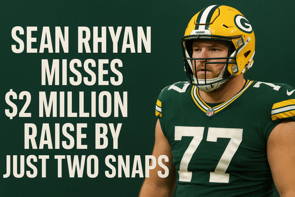 sean rhyan - How Sean Rhyan Came Up Two Plays Short of a Big Payday