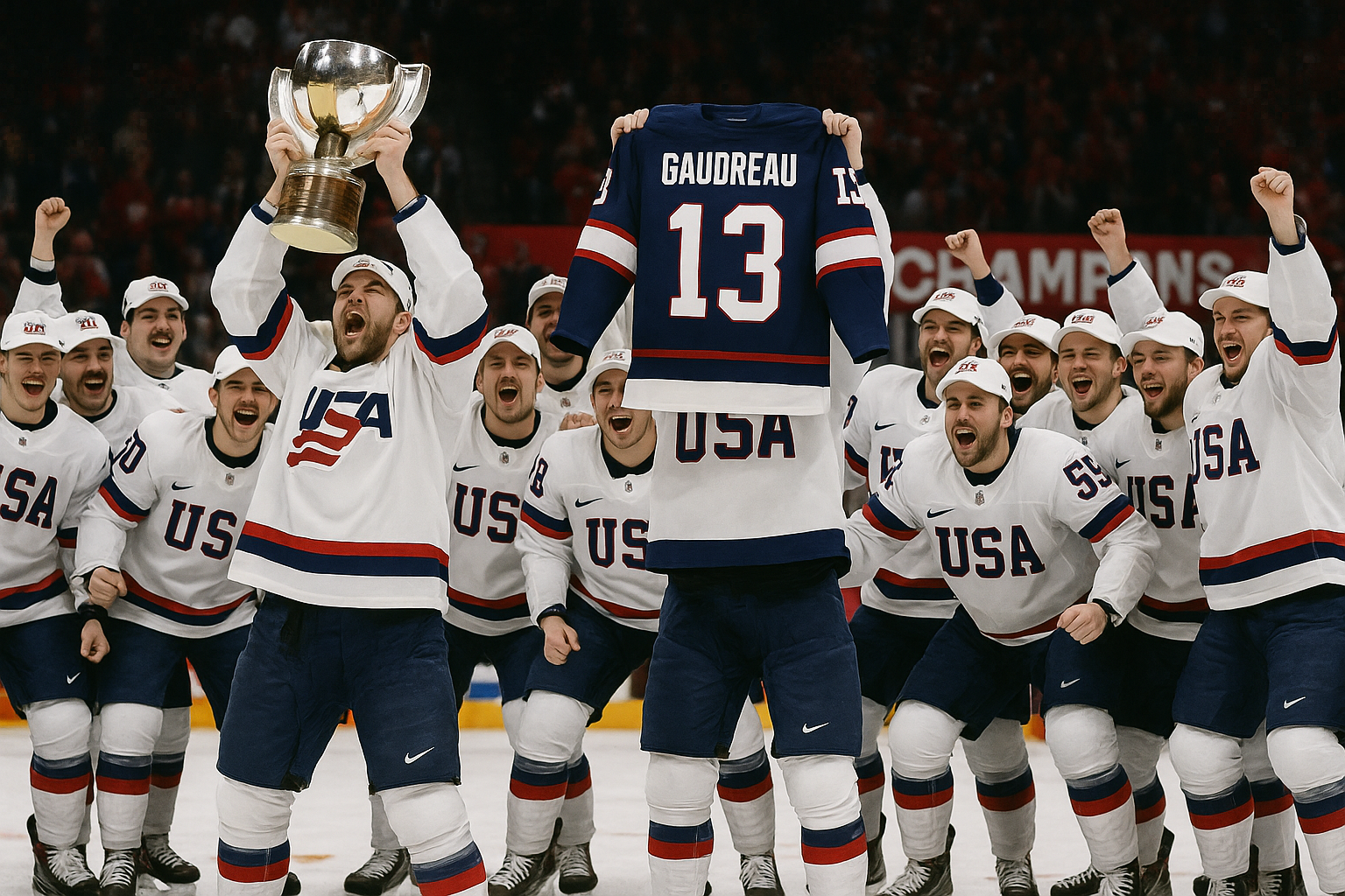 A Nation Rejoices: Team USA Crowned Ice Hockey World Champions