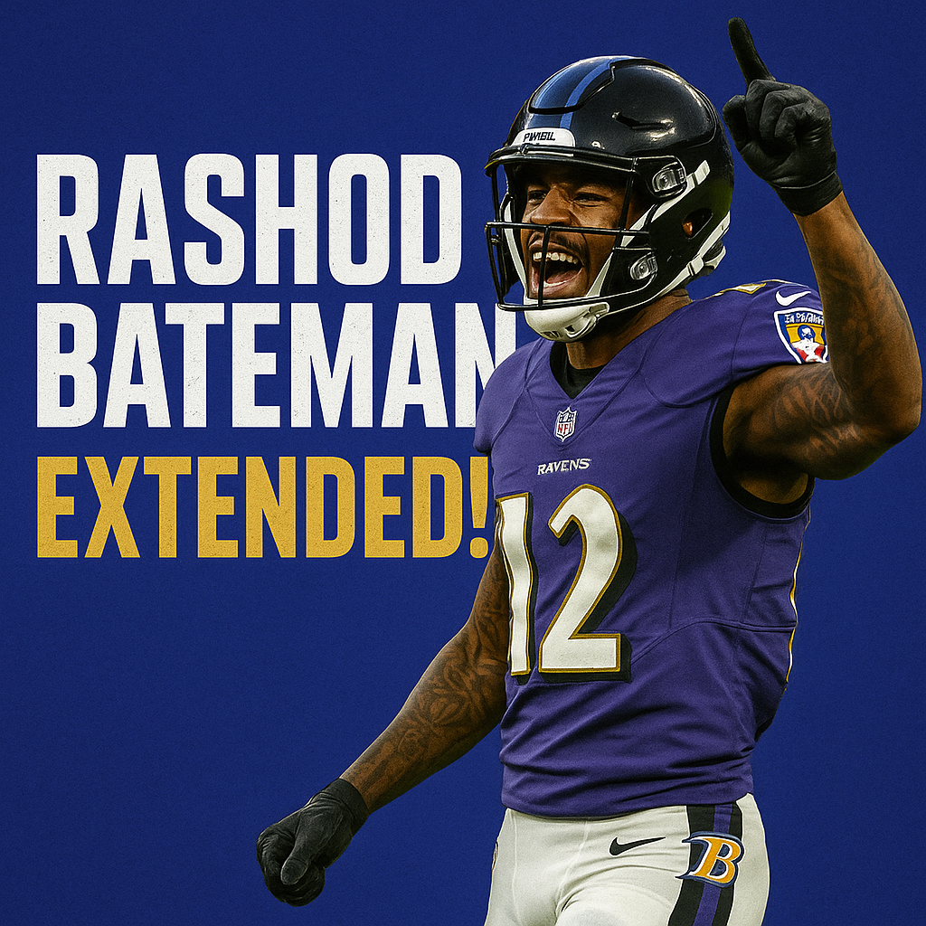Rashod Bateman’s Big Break: How the Ravens’ Deep Threat Earned a $36.75 Million Extension