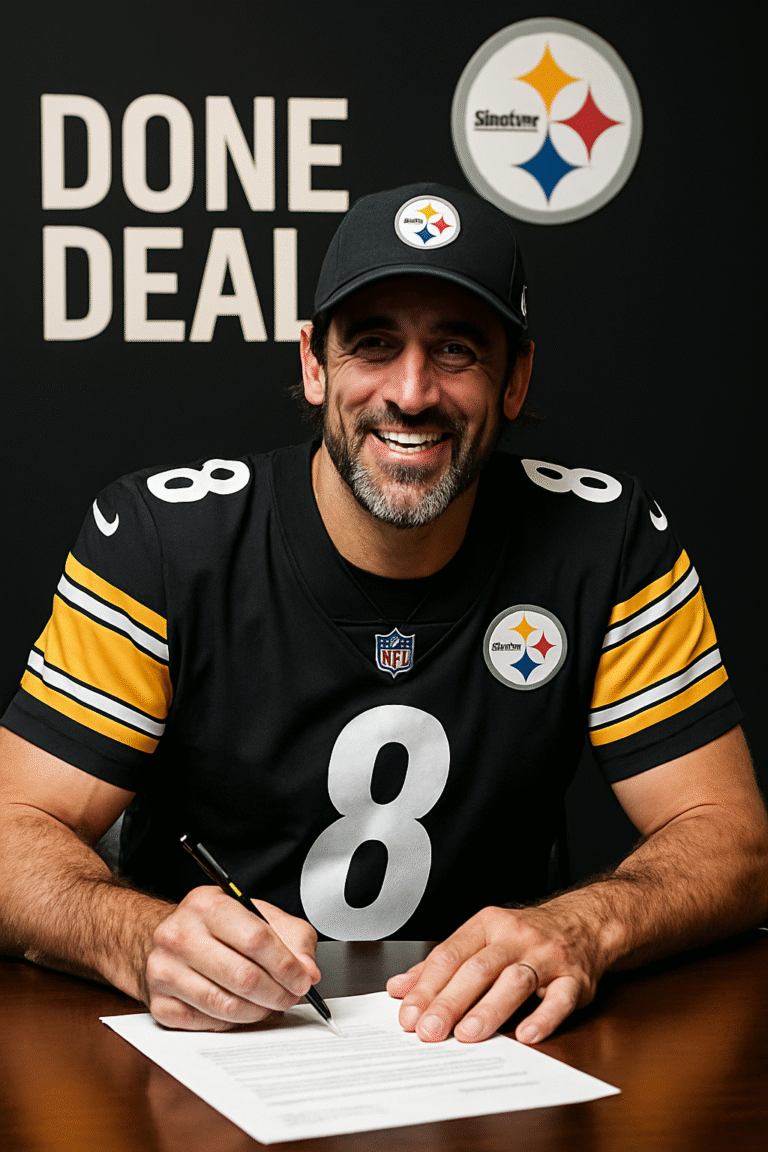 Aaron Rodgers Becomes a Steeler: A New Chapter Begins in Pittsburgh