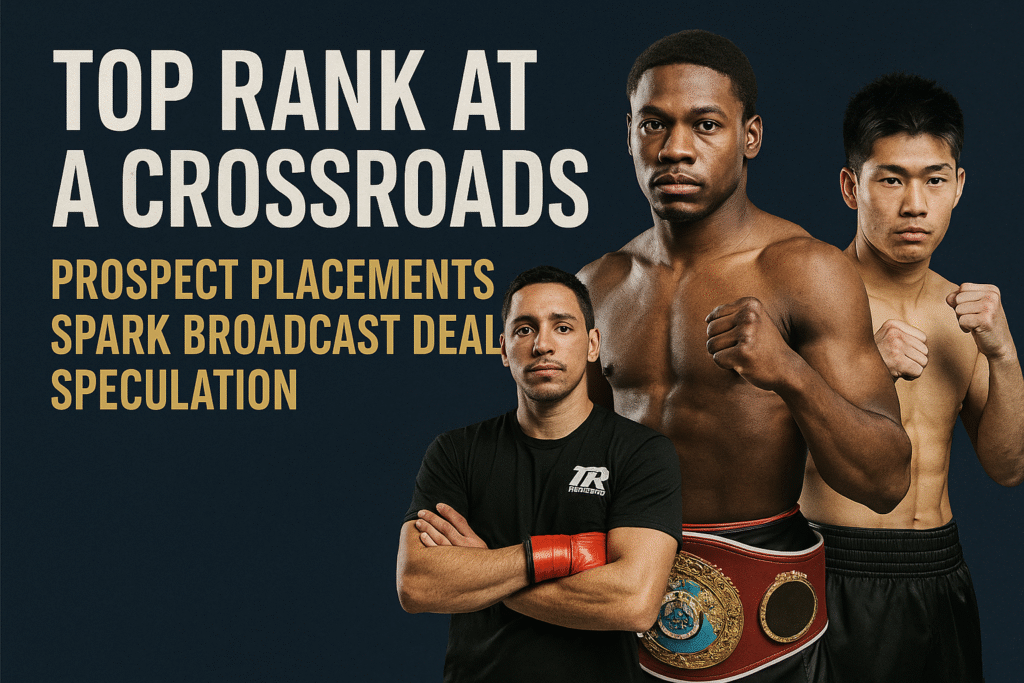 Top Rank’s Broadcast Dilemma: A Temporary Stall or a Sign of Bigger Trouble?