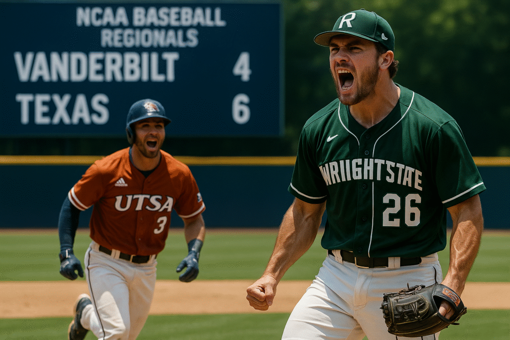 NCAA Baseball's Opening Weekend Sees Top Two Seeds Eliminated in Rare Regional Collapse