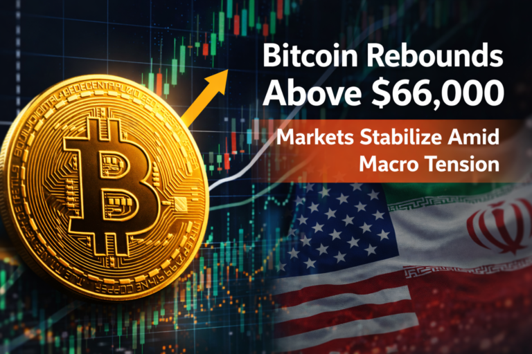 Bitcoin Climbs Back Above $66,000 — But the Bigger Story Is How Investors Are Positioning for Risk