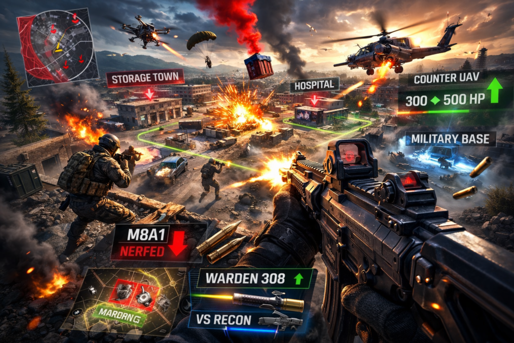 Warzone - Warzone Nerfs M8A1 Autostrike-X8 in Feb 25 Patch