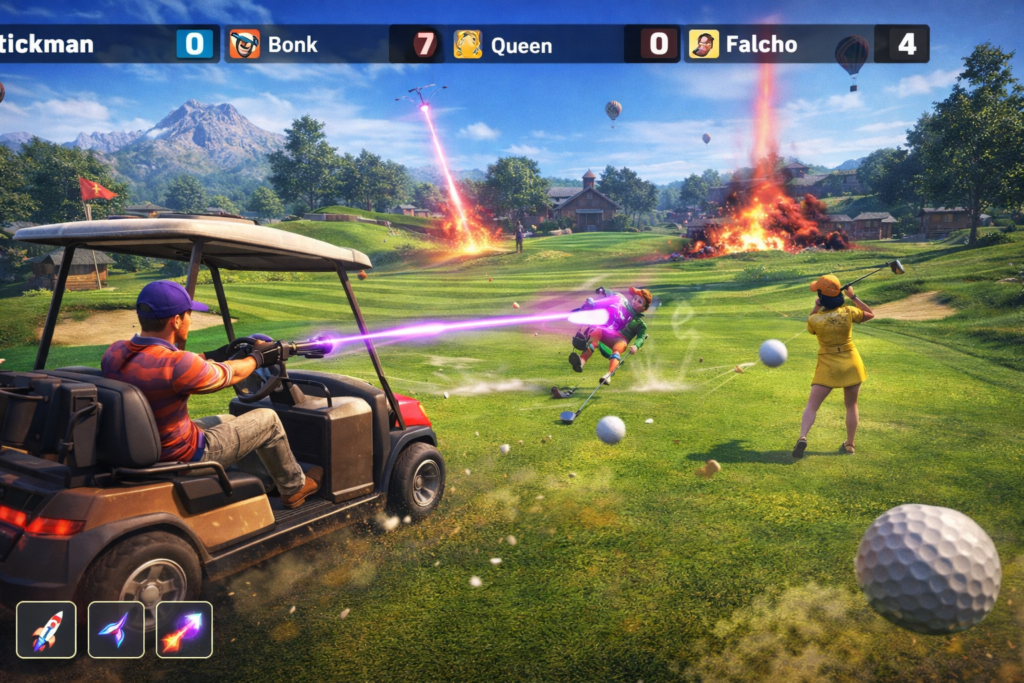 Steam Surprise Hit: Chaotic Multiplayer Golf Game Explodes in Popularity Within Days
