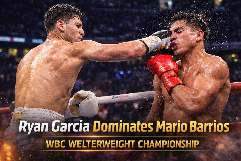 Ryan Garcia - Ryan Garcia Controls Every Dimension to Capture WBC Welterweight Title