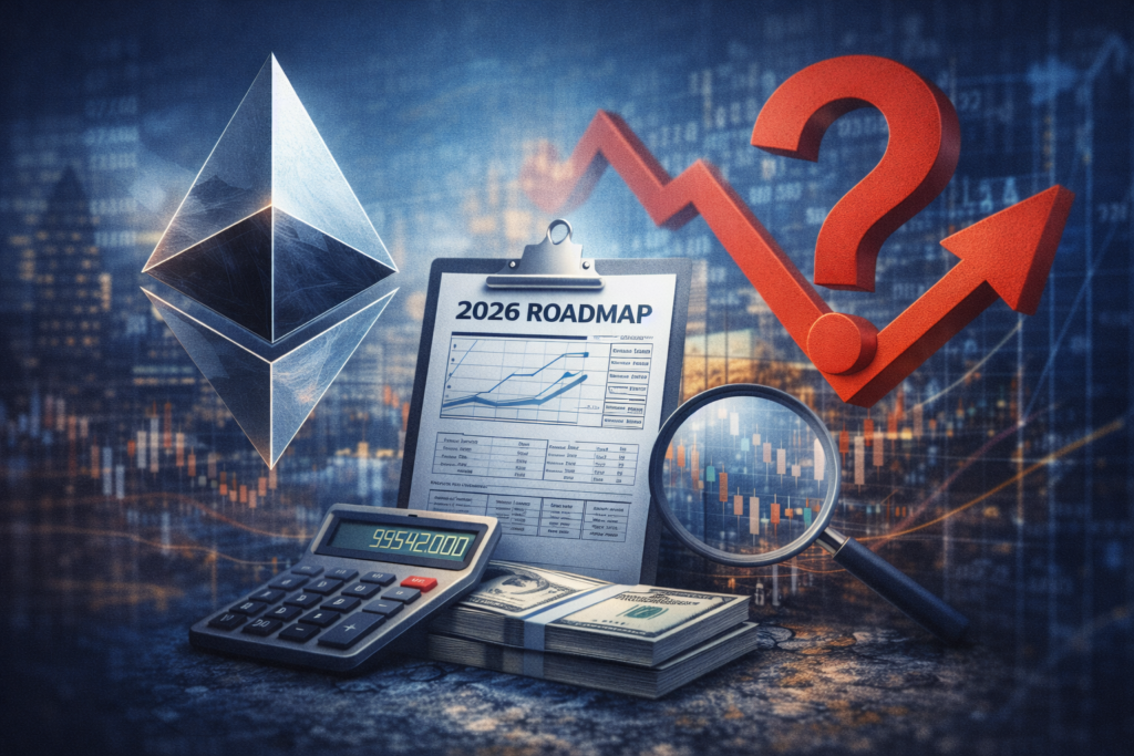 Ethereum 2026 roadmap - Ethereum 2026 roadmap arrives — but markets are waiting for proof, not plans