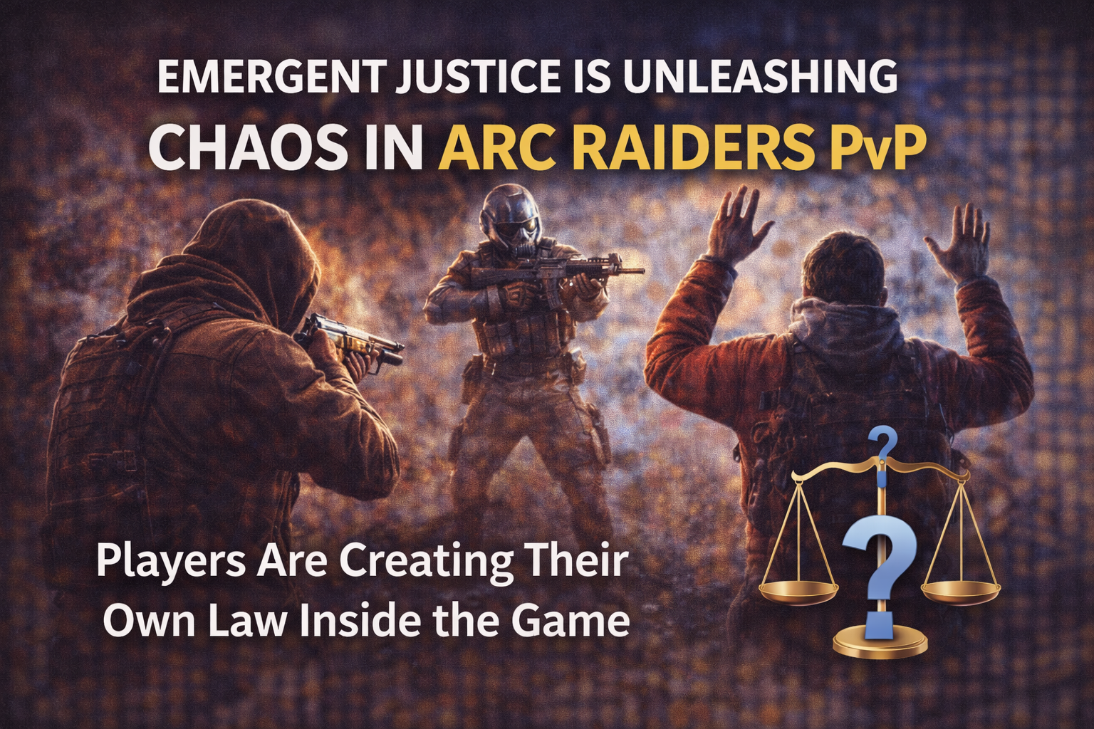 Arc Raiders PvP Gameplay Is Being Shaped by Player-Made Law — And Developers Are Letting It Happen