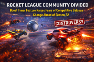 Rocket League đối mặt tranh cãi lớn khi nghi vấn Boost Timer xuất hiện trước Season 22