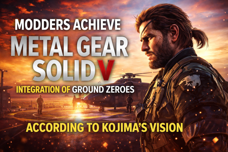 Metal Gear Solid 5 Mod Integrates Ground Zeroes