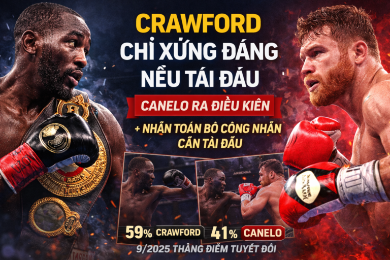 Crawford chỉ xứng đáng nếu tái đấu