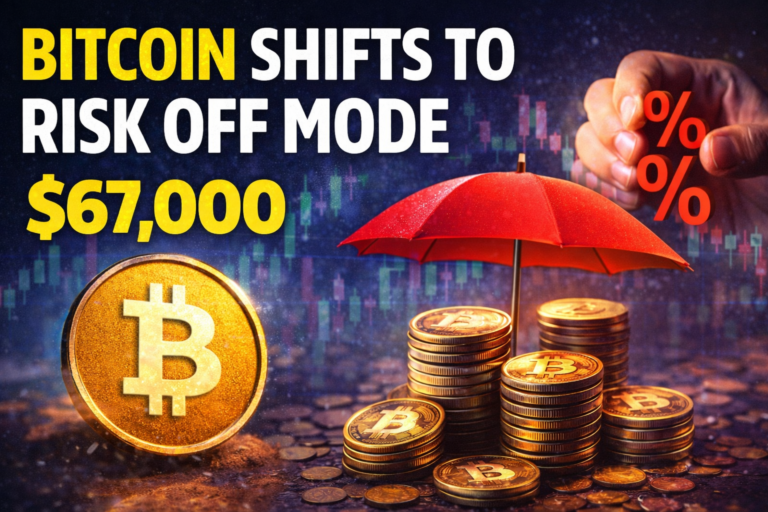 Bitcoin Crash Protection Demand Rises as Market Stabilizes Near $67K