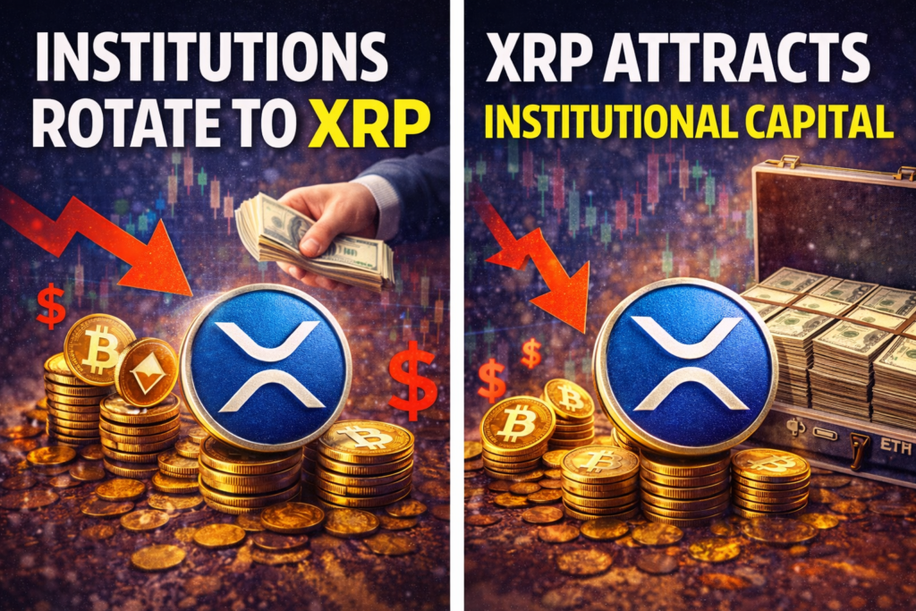 XRP Capital Rotation Accelerates as Institutional Money Repositions in Crypto Markets