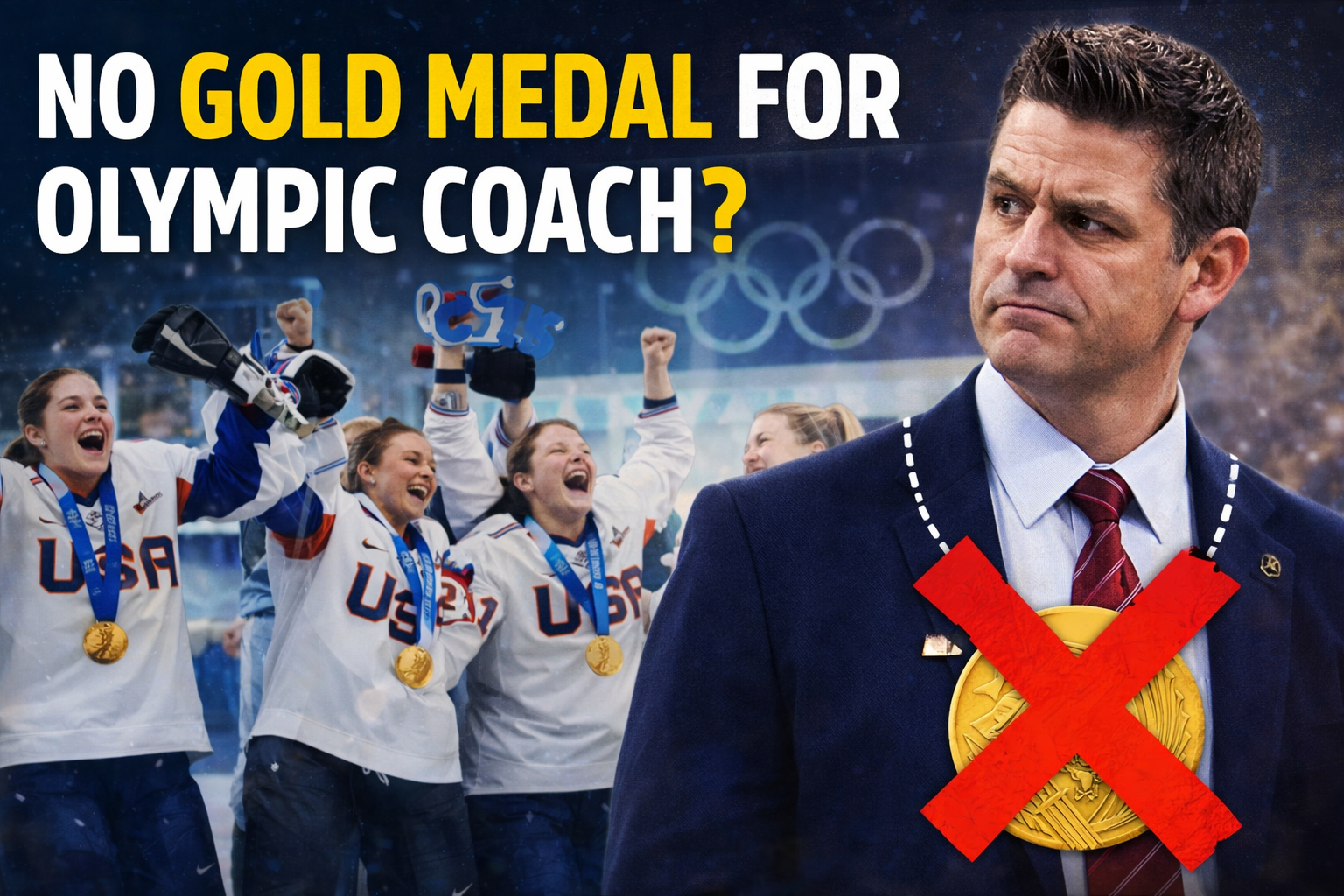 Olympic Coach No Gold Medal Shocks Fans After Team USA Victory