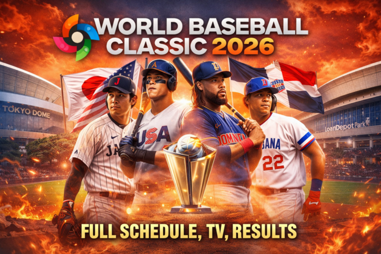 World Baseball Classic 2026 Schedule: Full Game Dates, Times, TV, and Results