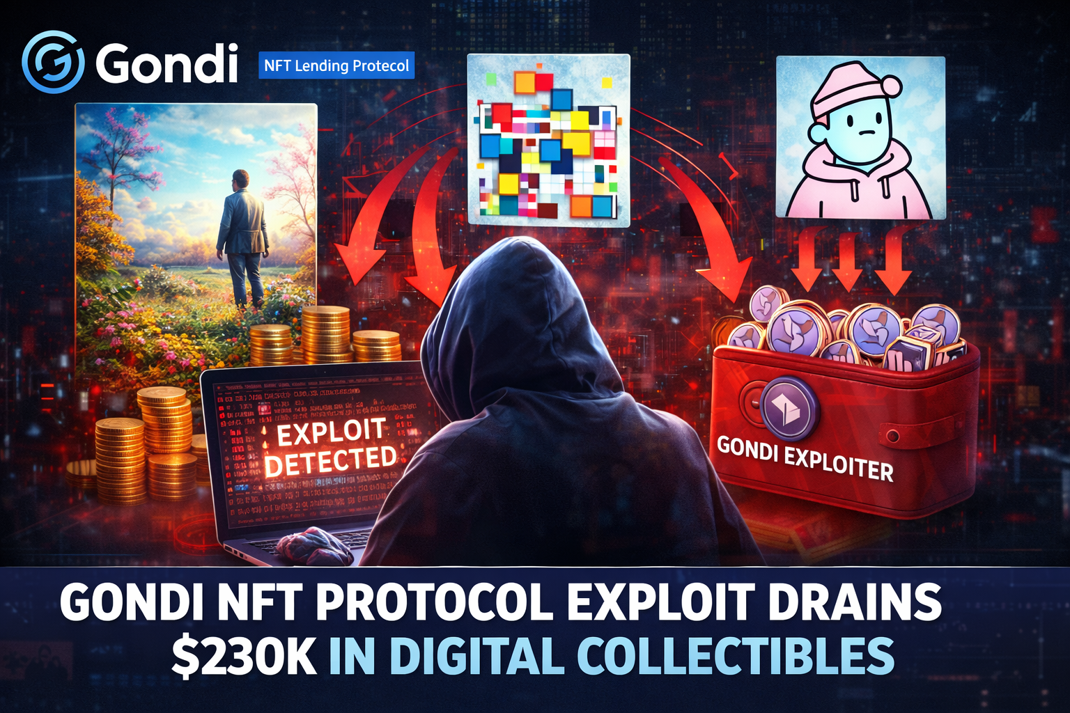 Gondi NFT Lending Protocol Exploit Drains $230K in Digital Collectibles