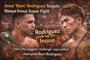 Jesse ‘Bam’ Rodriguez Eyes Naoya Inoue Super Fight After Bantamweight Move