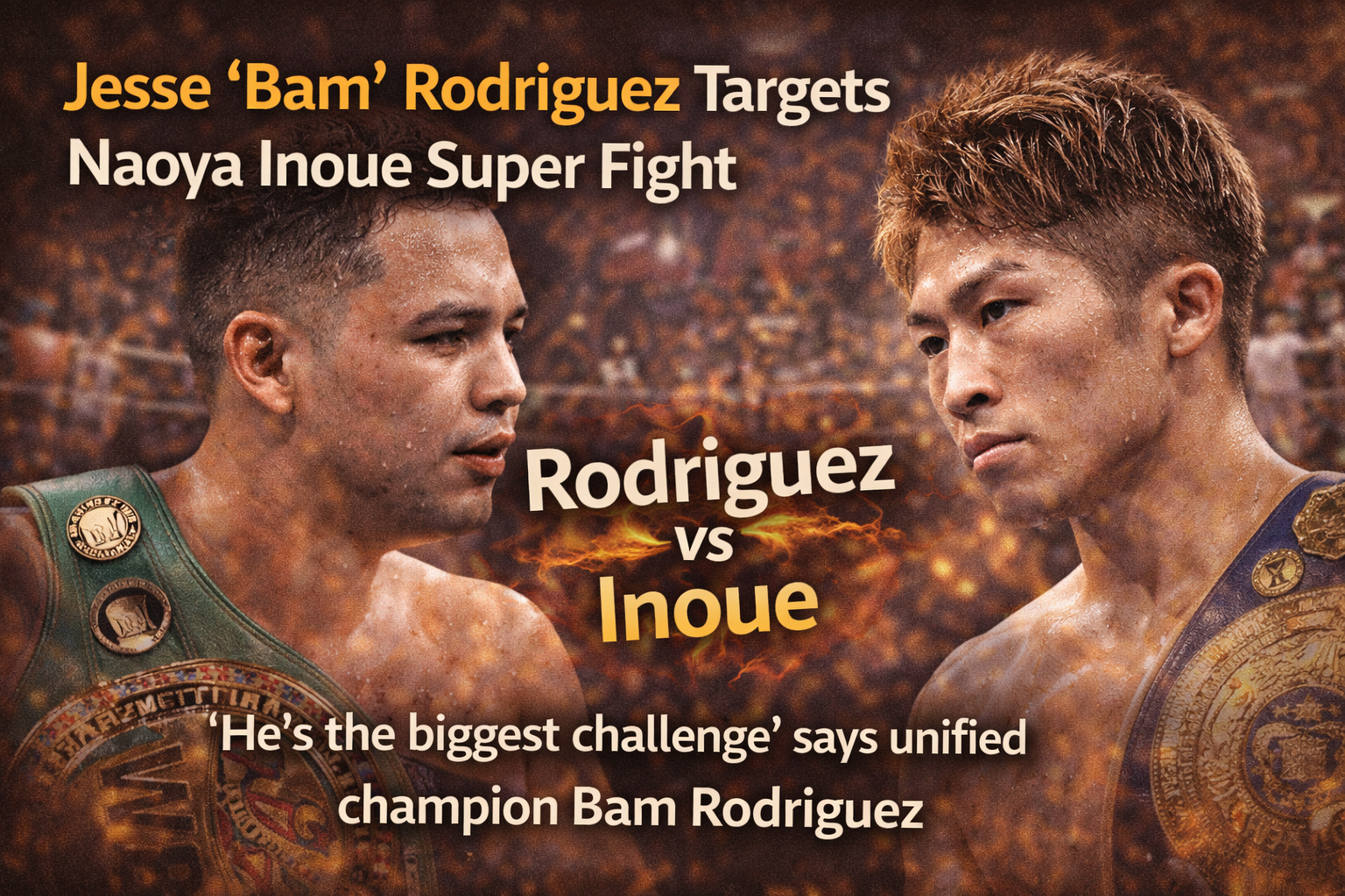 Jesse ‘Bam’ Rodriguez Eyes Naoya Inoue Super Fight After Bantamweight Move