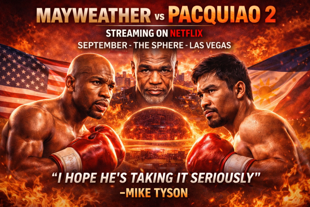 Mike Tyson Reacts to Mayweather vs Pacquiao 2 Rematch
