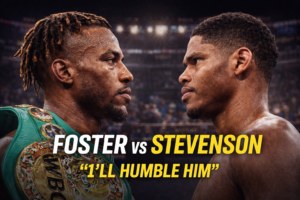 O’Shaquie Foster Calls Out Shakur Stevenson: “I’ll Humble Him Before I Retire”