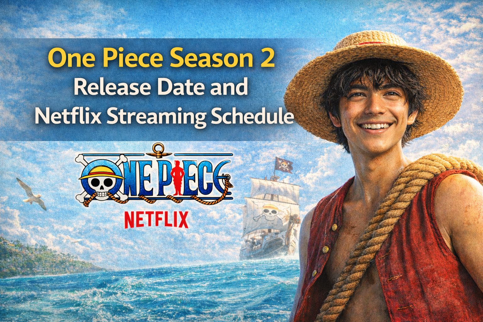 One Piece Season 2 Release Date and Netflix Streaming Schedule