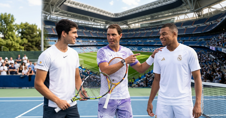 Alcaraz hoc hoi Nadal va Mbappe sap xac nhan chuyen nhuong
