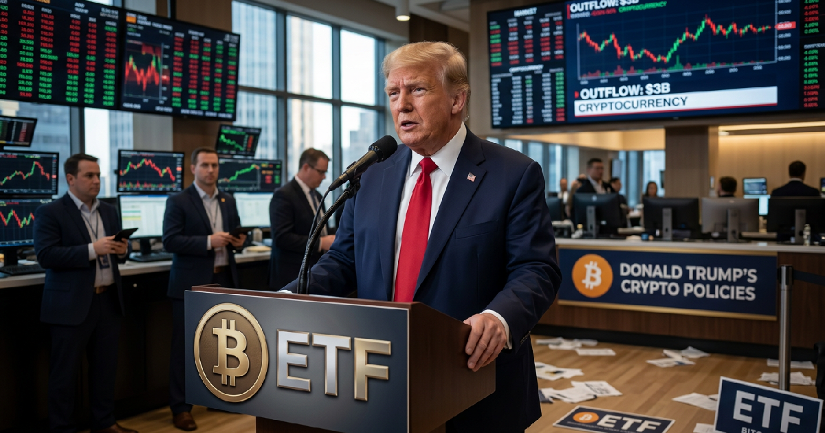 Bitcoin ETF thu hồi 3 tỷ USD khi chính sách của Trump...