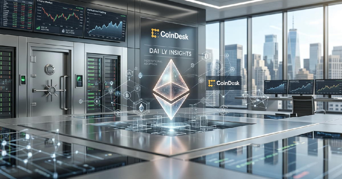 CoinDesk Hạ tầng Crypto mở đường cho các tổ chức tài chính lớn