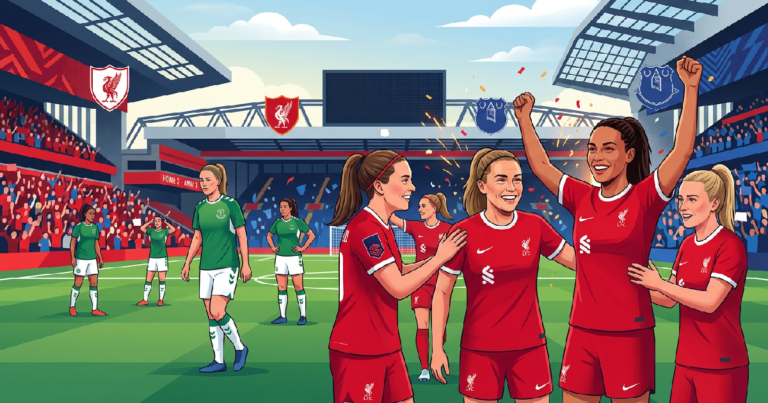 ลิเวอร์พูลเฉือนเอฟเวอร์ตัน 3-2 ไฮไลท์ดาร์บี้แมตช์ WSL ล่าสุด