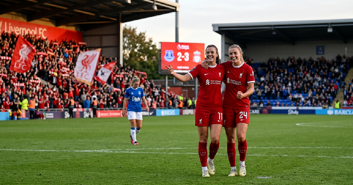 Liverpool đánh bại Everton với tỷ số 3-2 trong trận derby WSL