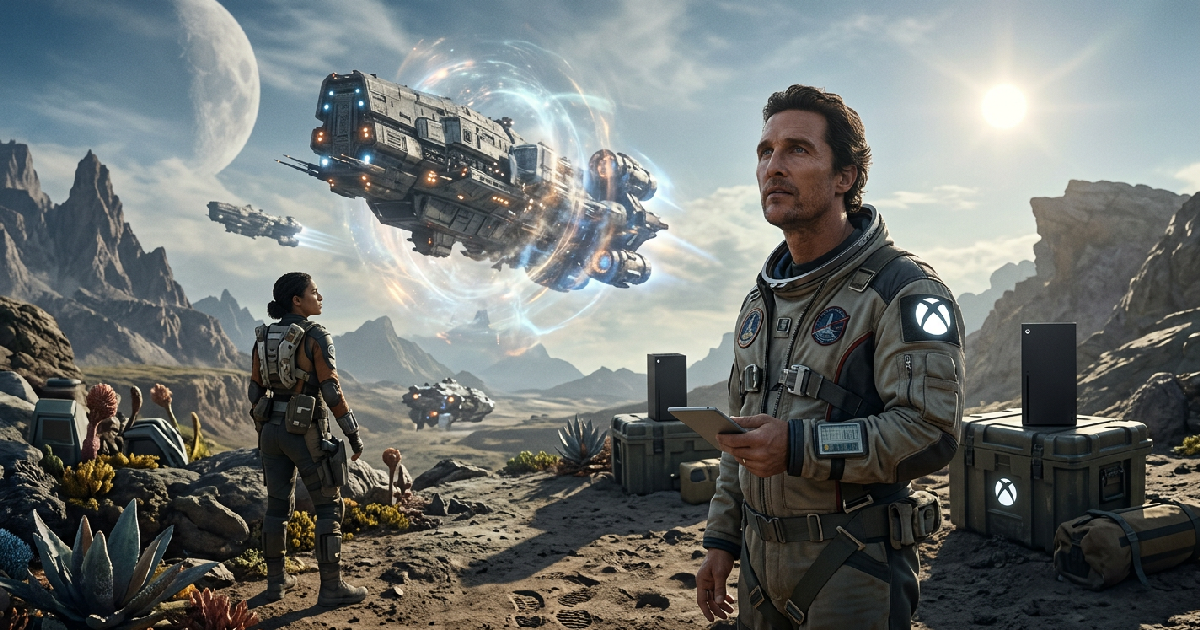 Gameplay Exodus gay sốt trên r/xbox với cơ chế du hành mới