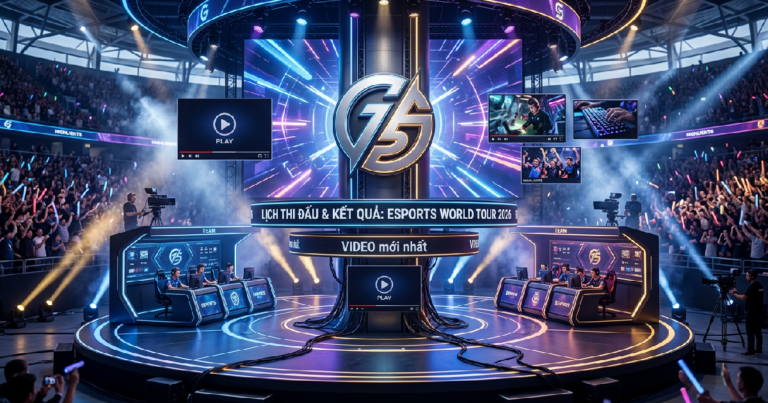 Lịch thi đấu và kết quả Gaming bùng nổ với video mới